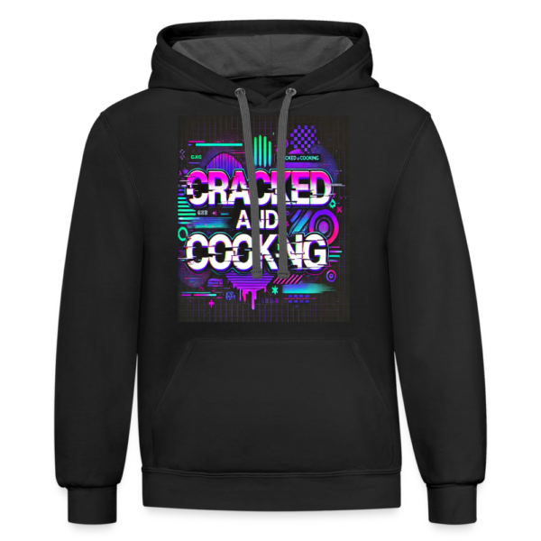 Cracked and Cooking Tech Dev Contrast Hoodie - Image 2