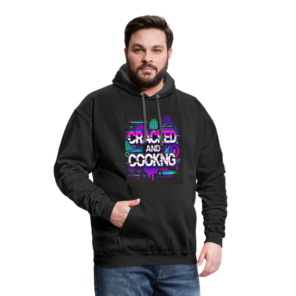 Cracked and Cooking Tech Dev Contrast Hoodie - Image 3