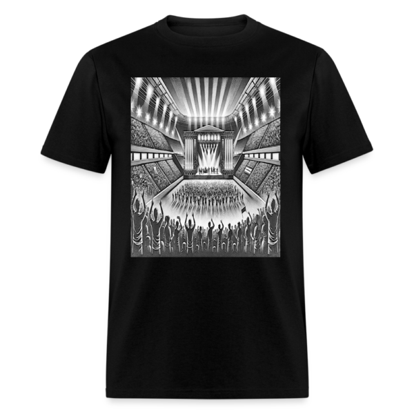 At A Music Concert Unisex Classic T-Shirt - Image 2