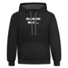 Funny ELGSES wait... Misspelling Unisex Contrast Hoodie - Image 2