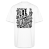 Life is Better in Lagos Nigeria Unisex Oversized Heavyweight T-Shirt - Image 2