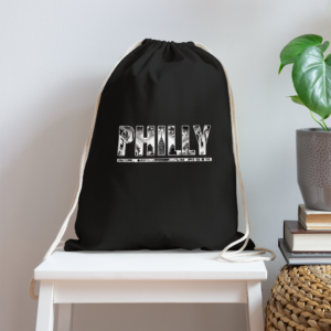 Philly Block Party Celebration Cotton Drawstring Bag