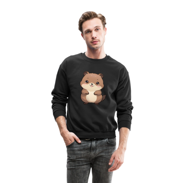 Kawaii Chibi Groundhog Crewneck Sweatshirt - Image 2