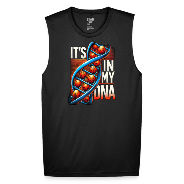 Basketball DNA Men's Zone Performance Muscle T-Shirt