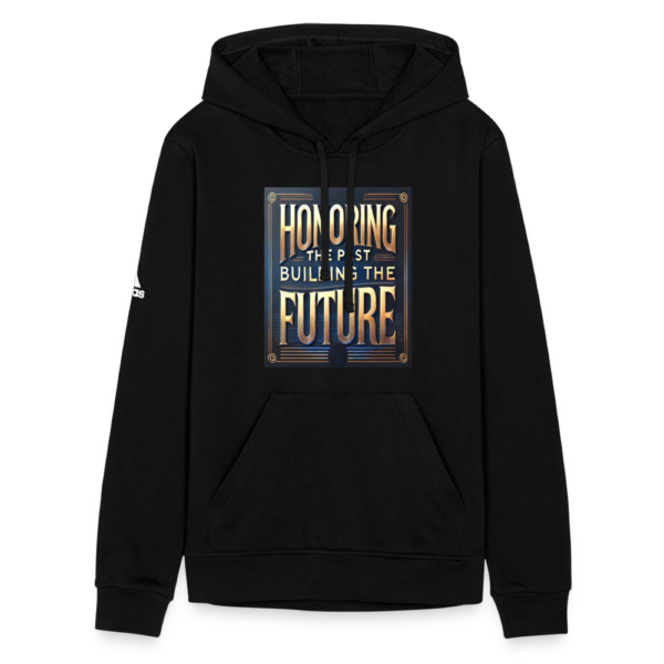 Honoring The Past Adidas Unisex Fleece Hoodie - Image 2