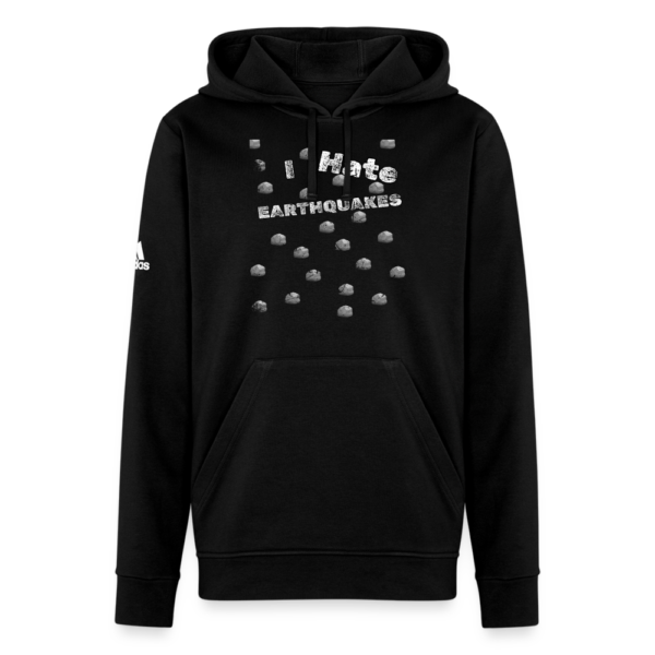 I Hate Earthquakes Adidas Unisex Fleece Hoodie