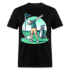 Young Golfer Dabbing Unisex Classic T-Shirt - Image 2