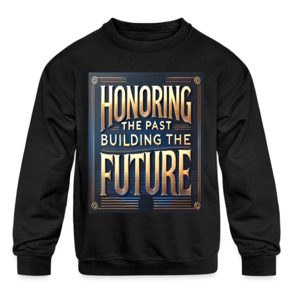 Honoring The Past Kids' Crewneck Sweatshirt