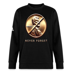 Never Forget Pennies Adidas Unisex Fleece Crewneck Sweatshirt