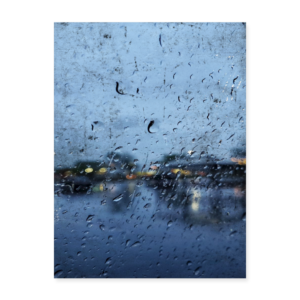 Azule Blue | Rain Old Photo Style Poster 18x24