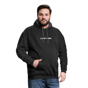 Boomer I Don't Care Contrast Hoodie