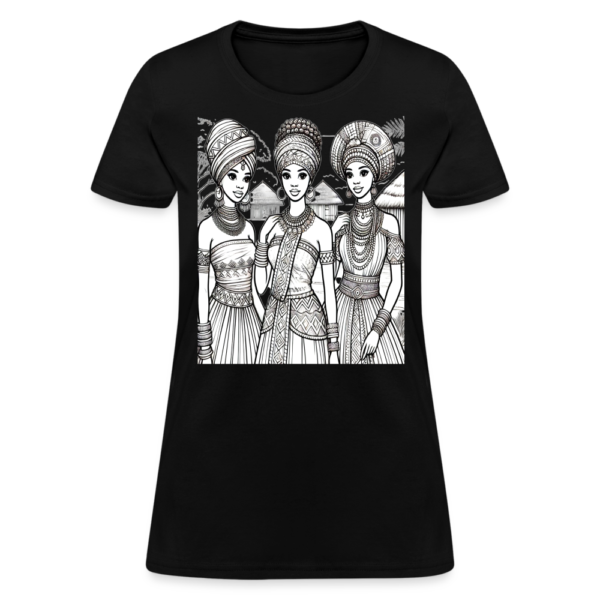 African Women Culture Women's T-Shirt - Image 2