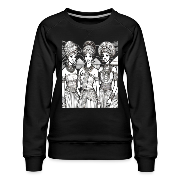 African Women Culture Women’s Premium Sweatshirt