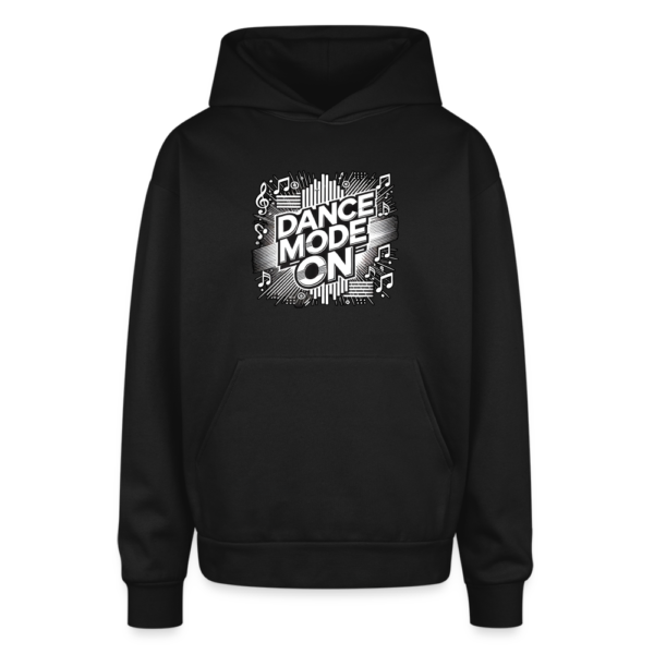 Dance Mode On Oversized Hooded Sweatshirt