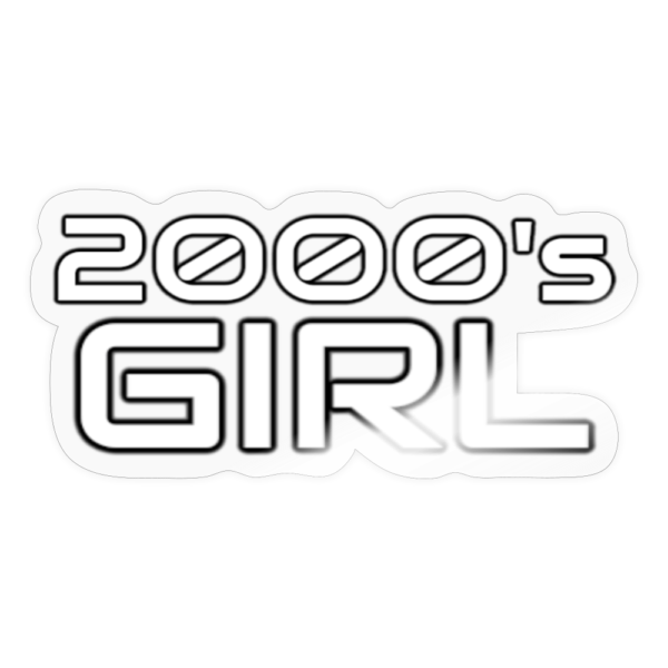 2000's GIRL Sticker