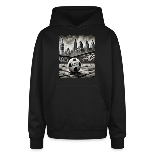 Soccer In Philly Oversized Hooded Sweatshirt