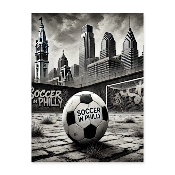 Soccer In Philly Poster 18x24 - Image 2