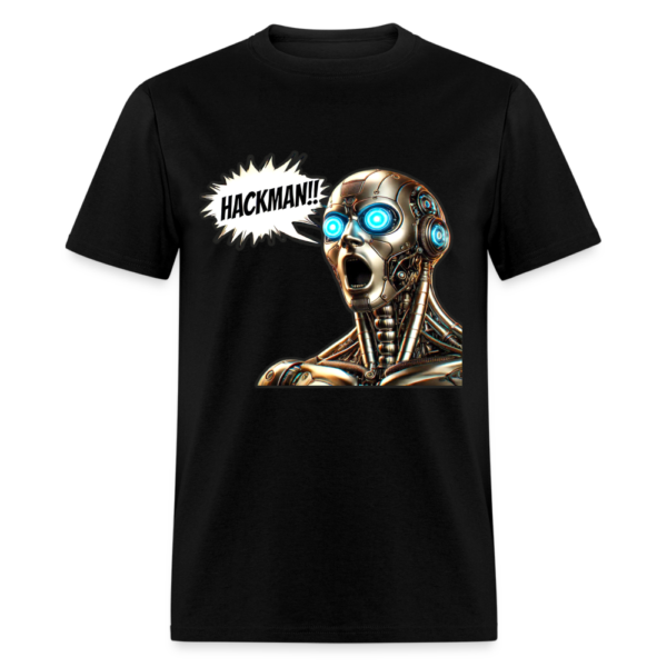 Robot Driver Yelling Hackman Unisex Classic T-Shirt - Image 2