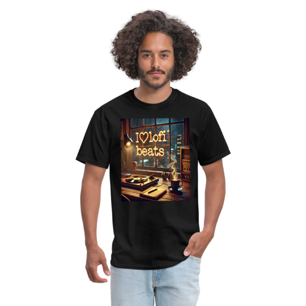 I Luv Lofi Beats Unisex Classic T-Shirt - Image 3