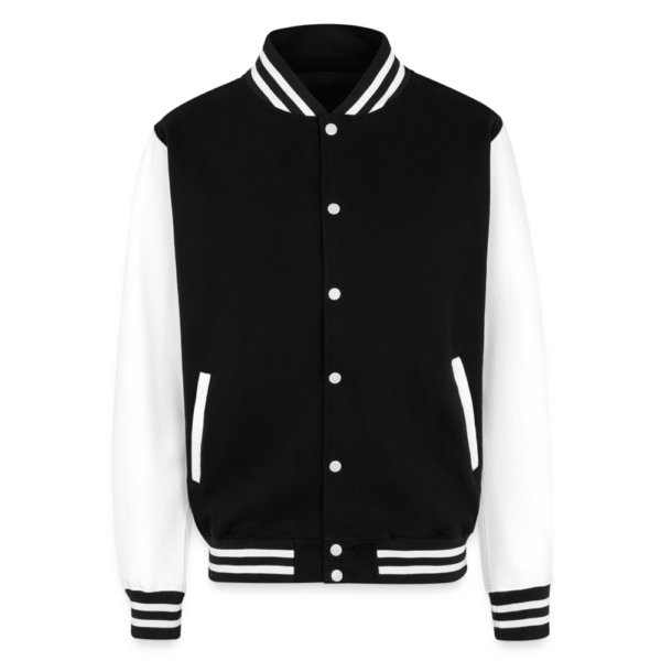 Celebrate Women Just Hoods Heavyweight Letterman Jacket - Image 2