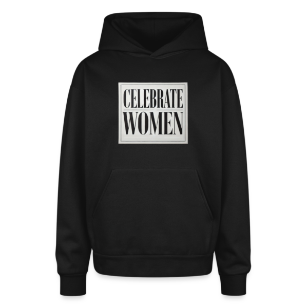 Celebrate Women Oversized Hooded Sweatshirt