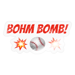 Vintage Style Bohmbomb Sticker