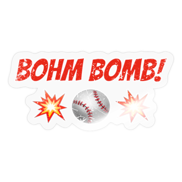 Vintage Style Bohmbomb Sticker