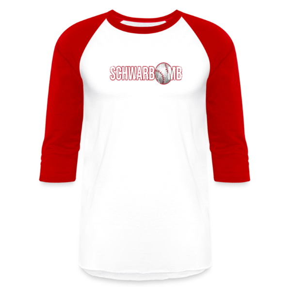 Vintage Schwarbomb Baseball T-Shirt - Image 2