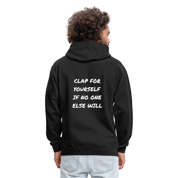 Clap For Yourself Unisex Contrast Hoodie - Image 7