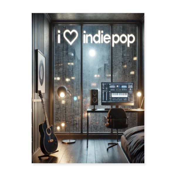 I Luv IndiePop Poster 18x24 - Image 2