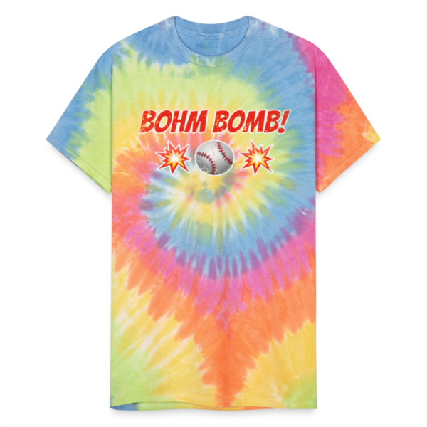 Vintage Style Bohmbomb Unisex Tie Dye T-Shirt - Image 2