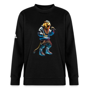 Hip-Hop Rap Lion Streetwear Adidas Unisex Fleece Crewneck Sweatshirt