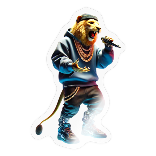 Hip-Hop Rap Lion Streetwear Sticker